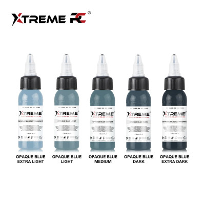 XTreme Ink - OPAQUE BLUE SET 5 Ks 30ml