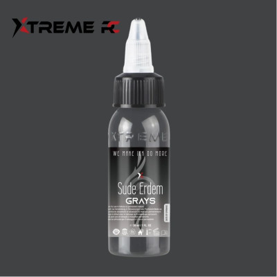 XTreme Ink - SUDE GRAY 2 tetovací barva 30ml
