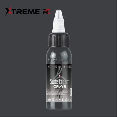 XTreme Ink - SUDE GRAY 3 tetovací barva 30ml