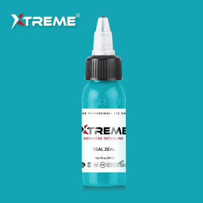 XTreme Ink - TEAL ZEAL tetovací barva 30ml